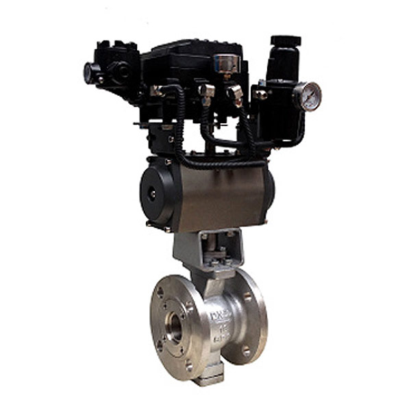 VQ641F型 氣動(dòng)V型法蘭球閥